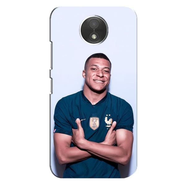 Чохол (TPU) з Футболістом на Motorola Moto C (XT1750) – Мбаппешичка