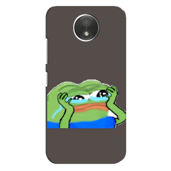 Чохли з зображенням Жаба Мем на Motorola Moto C (XT1750) – Плач жаби