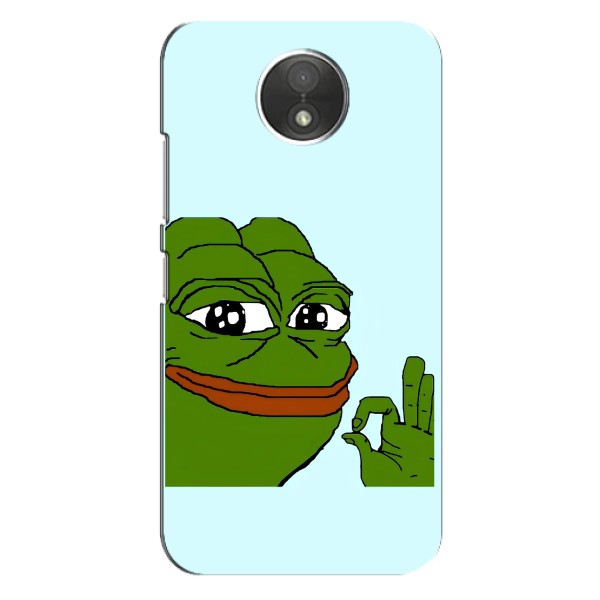 Чохли з зображенням Жаба Мем на Motorola Moto C (XT1750) – Жаба все ОК