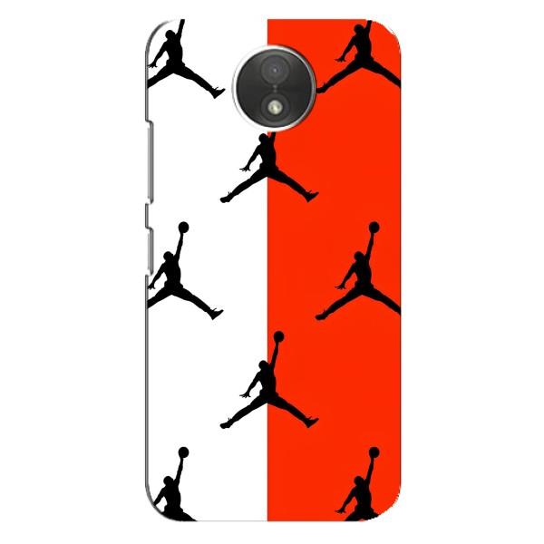 Чохли для Motorola Moto C (XT1750) - з картинкою JORDAN (AlphaPrint) – Лого Джордан