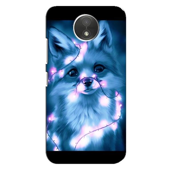 Чехлы с картинкой Лисички для Motorola Moto C (XT1750) (VPrint) – Яркая лисичка