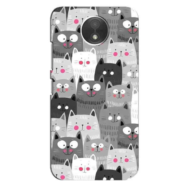 Чохли з Котиками для Motorola Moto C (XT1750) (VPrint) – Мальовані котики