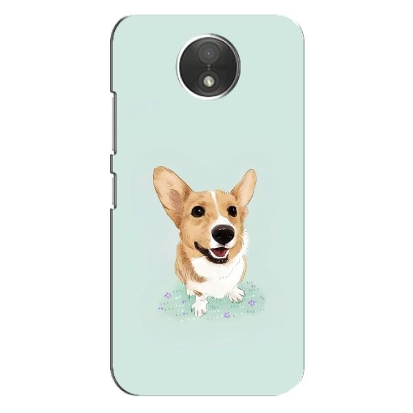 Чехлы с собаками для Motorola Moto C (XT1750) (VPrint) – Корги