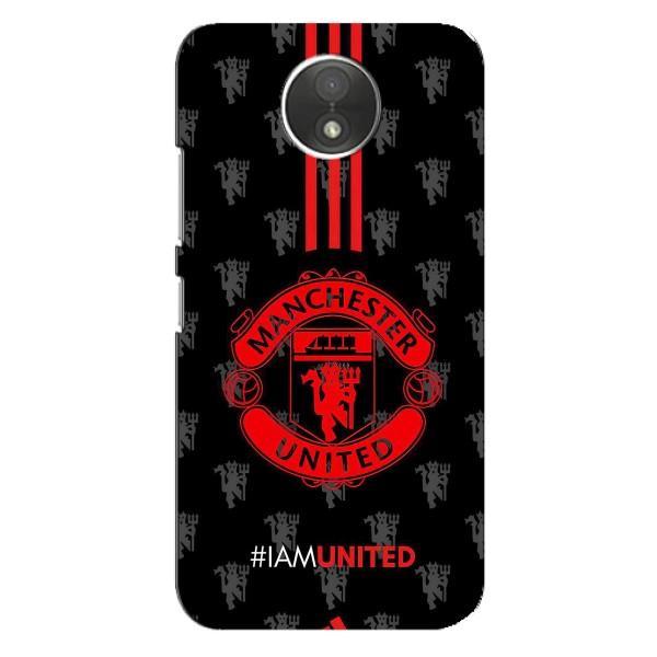 Чехол Манчестер Юнайтед для Моторола МОТО C ХТ1750 (AlphaPrint) – лого МЮ