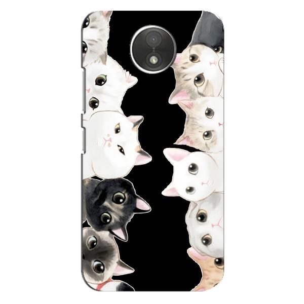 Чохол на . Motorola Moto C (.XT1750.) з Котиками (VPrint) – Погляд котиків