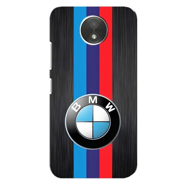 Чехол для Моторола МОТО C ХТ1750 - с принтом БМВ (AlphaPrint) – Лого BMW