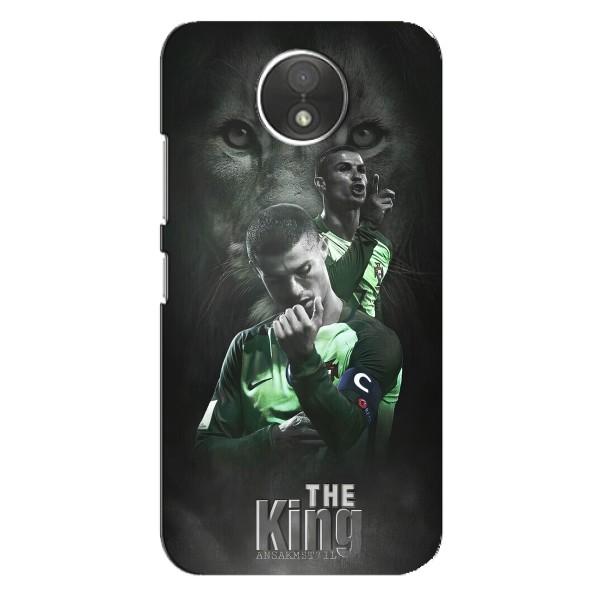 Чехол Криштиану Роналду для Motorola Moto C (XT1750) (AlphaPrint) – Криштиано Лев