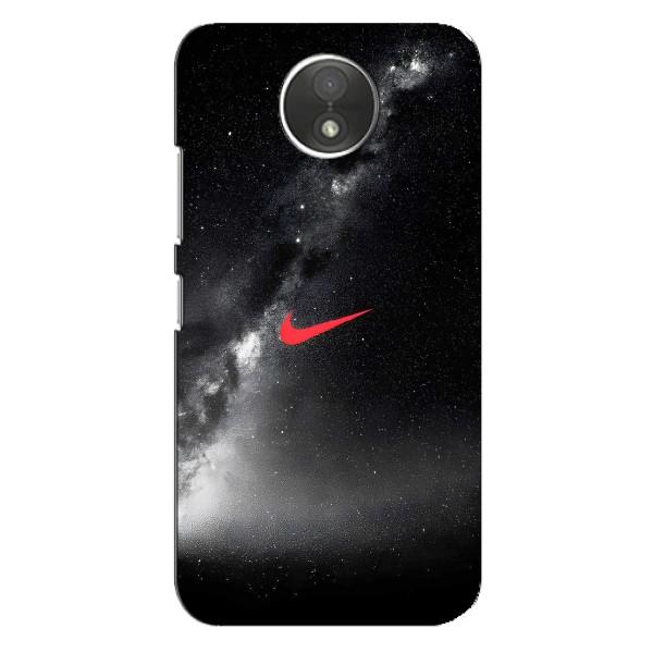 Чохол для Motorola Moto C (XT1750) - з принтом Найк (AlphaPrint) – Найк червоний