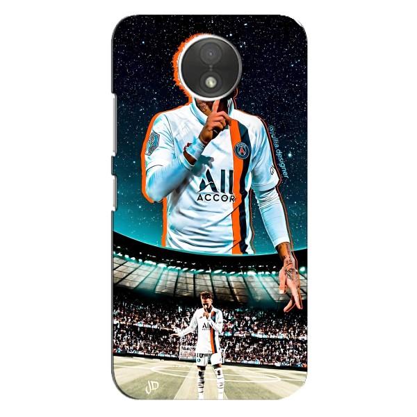Чехол Неймар для Motorola Moto C (XT1750) (AlphaPrint) – Неймар ПСЖ