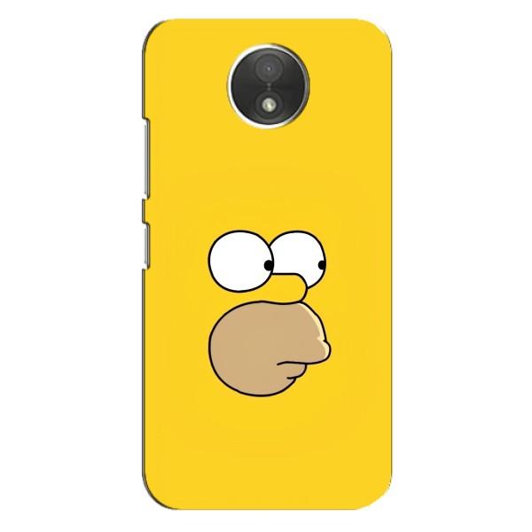 Чехол с Симпсонами для Motorola Moto C (XT1750) (VPrint) – Гомер