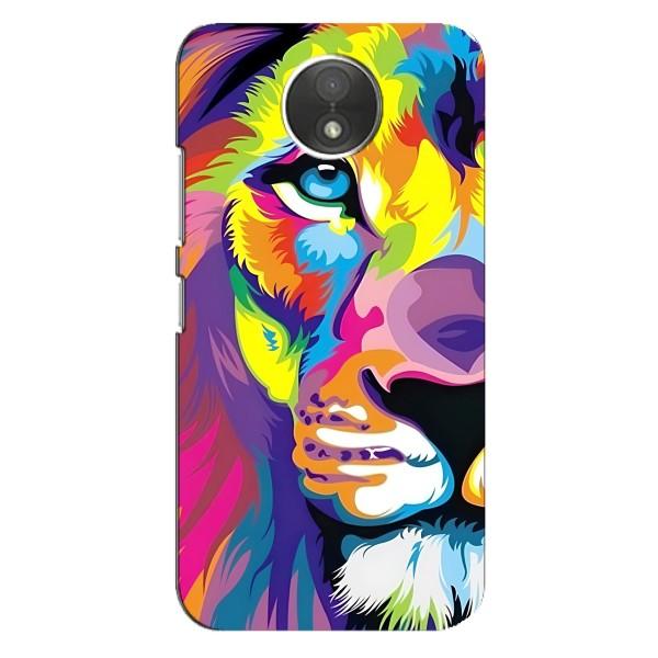 Чехол со Львом для Motorola Moto C (XT1750) (VPrint) – Яркий Лев
