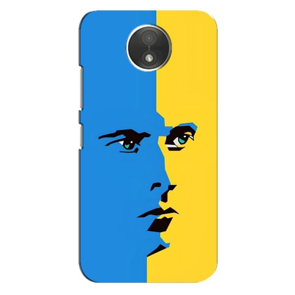 Украинские Чехлы для Motorola Moto C (XT1750) с картинкой УПА (AlphaPrint) – Степан Бандера