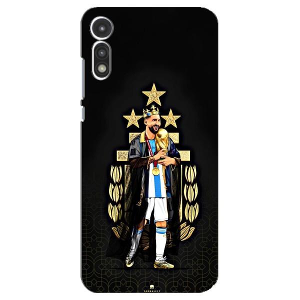 Чохли для Motorola MOTO E 2020 (Leo чемпіон) (AlphaPrint) – Мессі Король