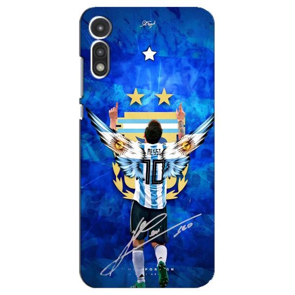 Чохли для Motorola MOTO E 2020 (Leo чемпіон) (AlphaPrint) – Мессі збірна