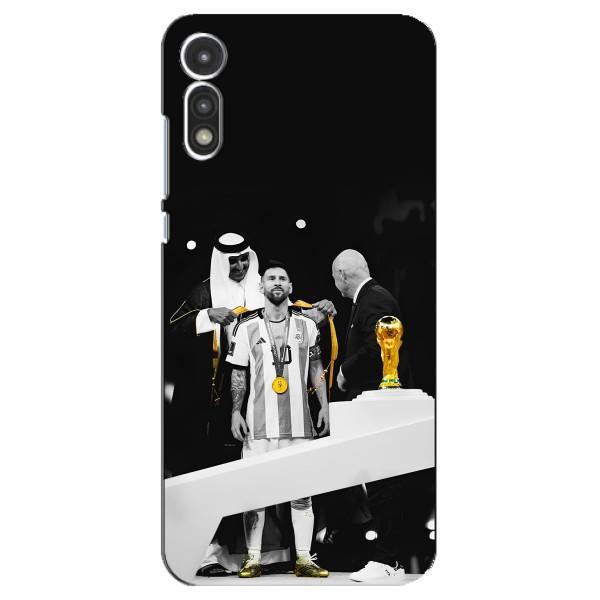 Чохли для Motorola MOTO E 2020 (Leo чемпіон) (AlphaPrint) – Мессі коронований
