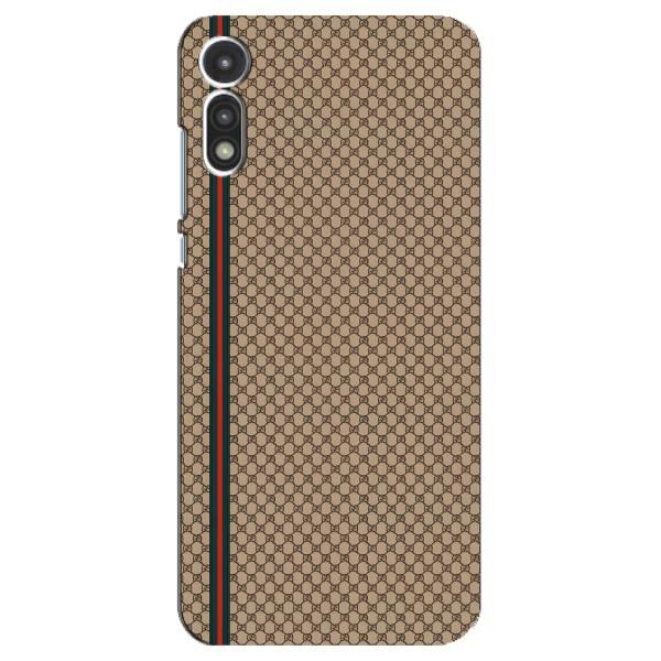 Чохли  GUCCI для Моторола МОТО Е 2020 (AlphaPrint) – Гуччі полоса