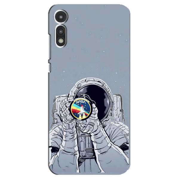 Чохол NASA для Motorola MOTO E 2020 (AlphaPrint) – Космонавт фото