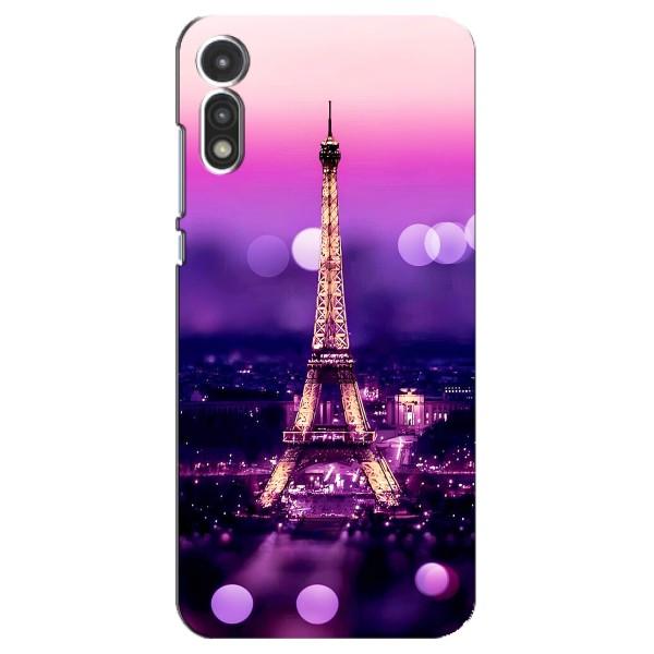 Чехол Эйфелева Башня для Motorola MOTO E 2020 - (AlphaPrint) – Париж Башня