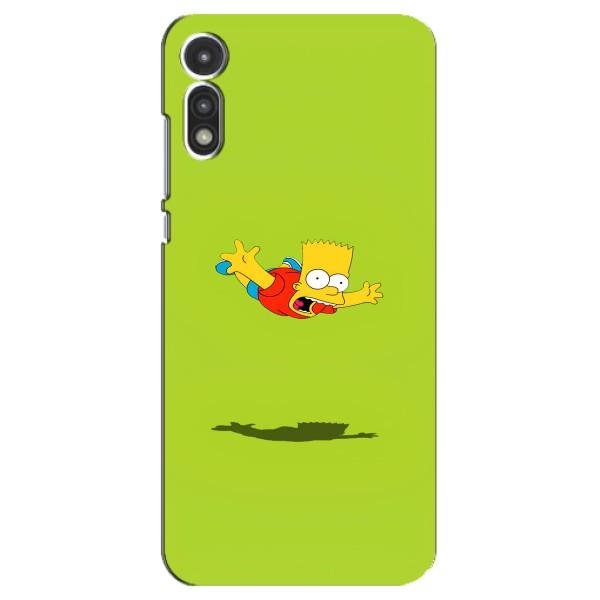 Чjхол з Сімпсонами для Motorola MOTO E 2020 (VPrint) – Барт Сімпсон