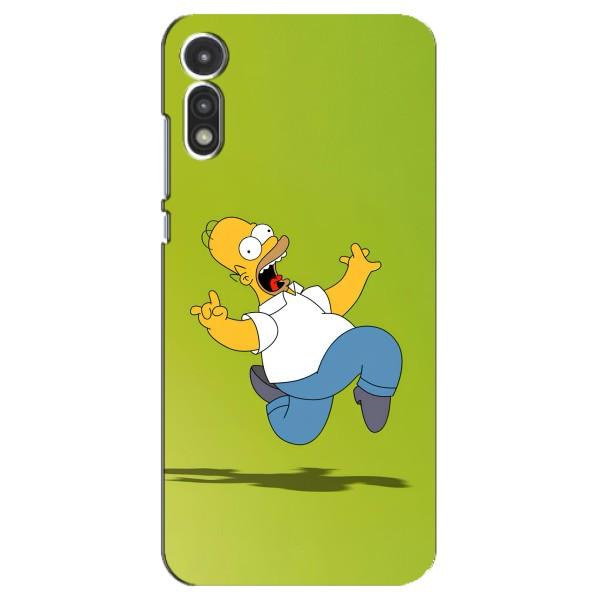 Чjхол з Сімпсонами для Motorola MOTO E 2020 (VPrint) – Гомер Сімпсон