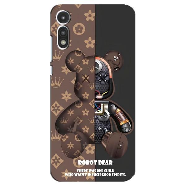 Крутые Чехлы Луи Виттон для Motorola MOTO E 2020 (AlphaPrint) – Медведь Луи Витон