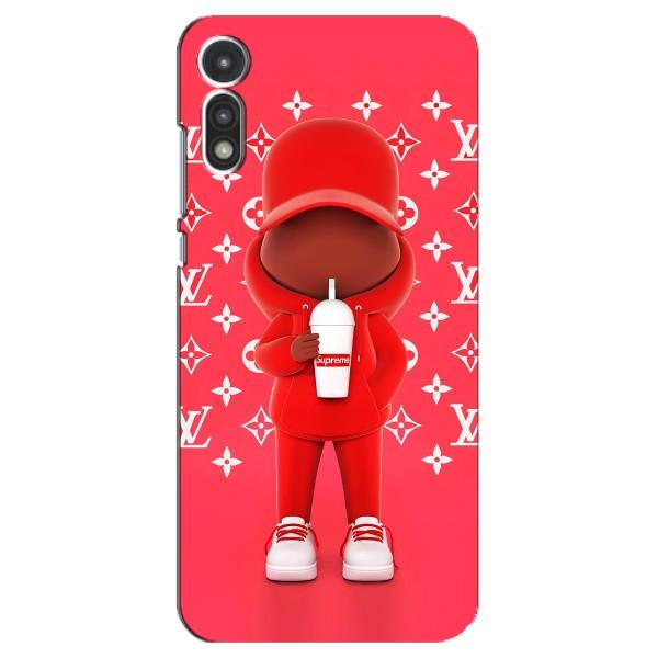 Крутые Чехлы Луи Виттон для Motorola MOTO E 2020 (AlphaPrint) – Модный стиль