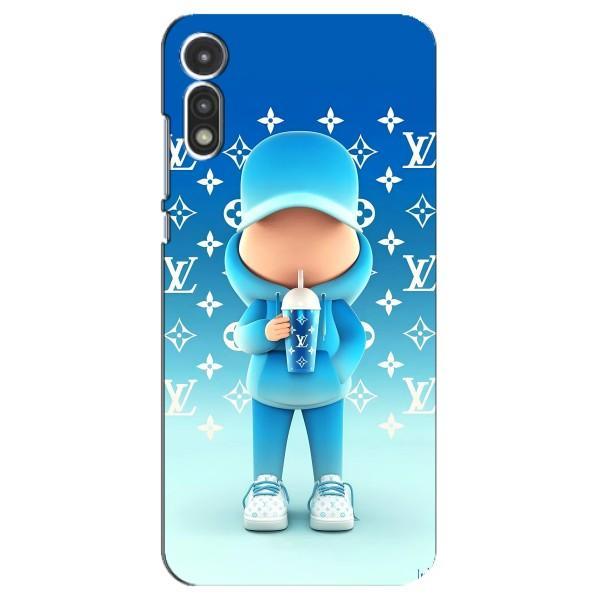 Крутые Чехлы Луи Виттон для Motorola MOTO E 2020 (AlphaPrint) – Парень LV