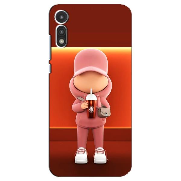 Крутые Чехлы Луи Виттон для Motorola MOTO E 2020 (AlphaPrint) – С Кофе