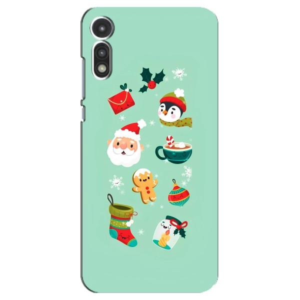 Новорічні Чохли для Моторола МОТО Е 2020 (VPrint) – Настрій НГ