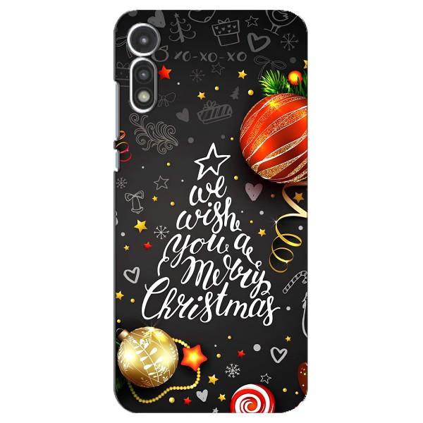 Рождественские Чехлы для Motorola MOTO E 2020 (VPrint) – Елочка