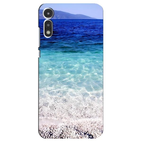 Силіконовий чохол з КАРТИНКАМИ літо для Motorola MOTO E 2020 (AlphaPrint) – Море