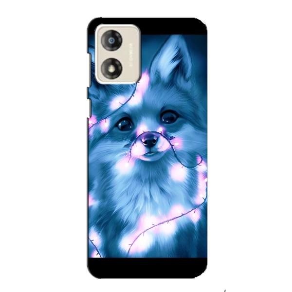 Чохли з картинкою Лисичка для Motorola MOTO E13 (VPrint) – Яскрава лисичка