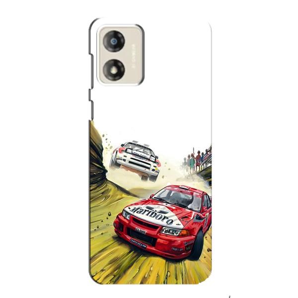 Чехлы с Машинами на Мото Е13 (VPrint) – Гоночные Тачки