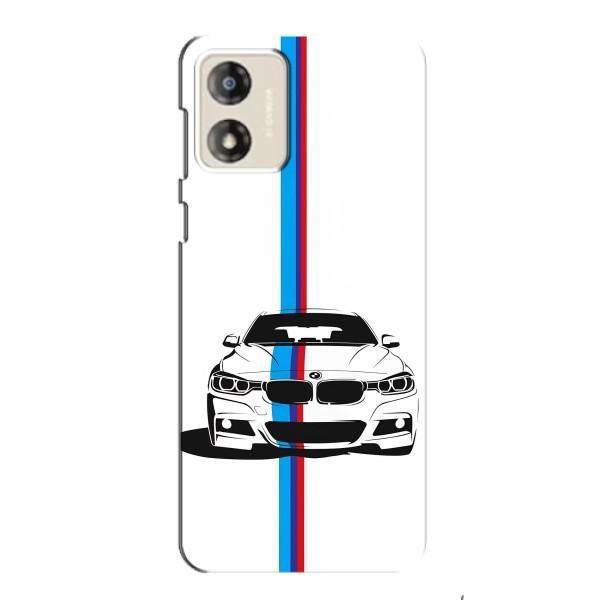 Чохол для Моторола МОТО Е13 - з принтом БМВ (AlphaPrint) – Машина БМВ