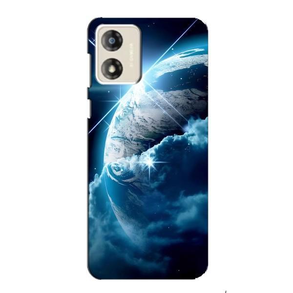 Космические Чехлы для Мото Е13 (VPrint) – Земля с космоса
