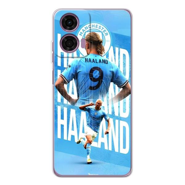 Чохли з футболістом Ерлінг Холанд для Motorola Moto E14 (AlphaPrint) – Erling Haaland