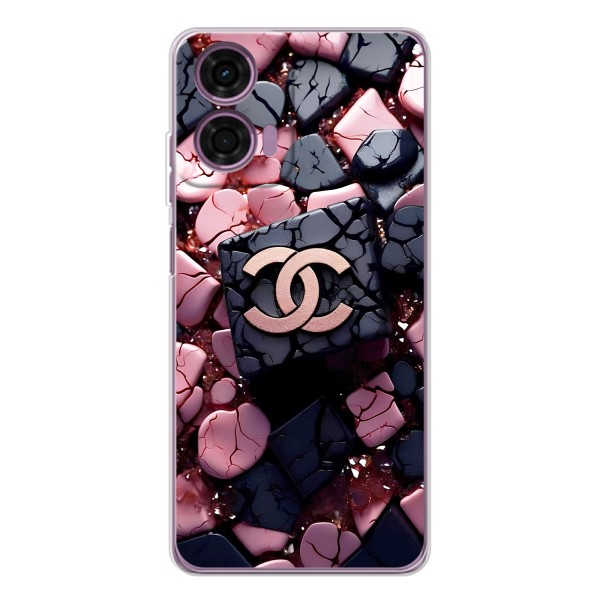 Чехол (Dior, Prada, YSL, Chanel) для Motorola Moto E14 – Шанель