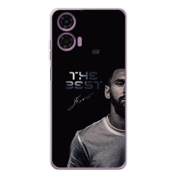 Чехол Месси футболист для Motorola Moto E14 – The best Messi