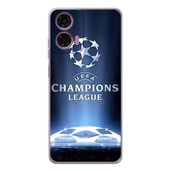 ФК Реал Мадрид чехлы для Motorola Moto E14 (AlphaPrint) – Лига чемпионов