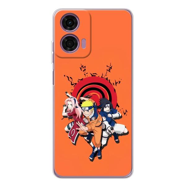 Naruto Anime Чехлы для Мото Е14 (AlphaPrint)