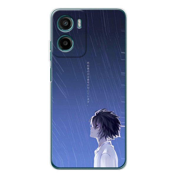 Чехол с персонажами АНИМЕ на Motorola Moto E15 – Anime L
