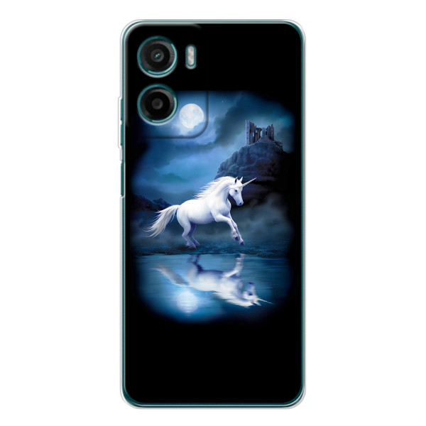 Чехол Unicorn на Motorola Moto E15 – Единорог