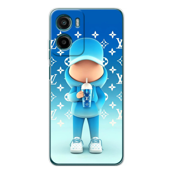 Круті Чохли Луі Віттон для Motorola Moto E15 (AlphaPrint) – Хлопець LV