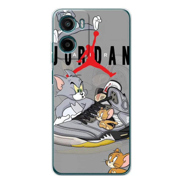 Силиконовый Чехол Nike Air Jordan на Мото Е15 – Air Jordan