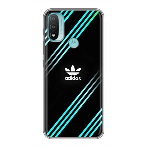Чохли Адидас для Motorola MOTO E20 (AlphaPrint) – Адідас з полосами