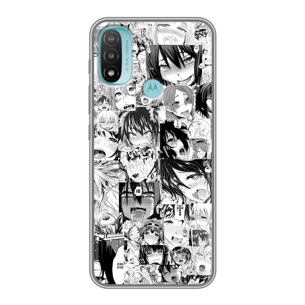Чехлы Персонажи Аниме Наруто для Motorola MOTO E20 (AlphaPrint) – Ahegao manga