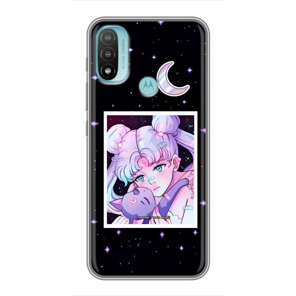 Чехлы Персонажи Аниме Наруто для Motorola MOTO E20 (AlphaPrint) – Сейлор Мун