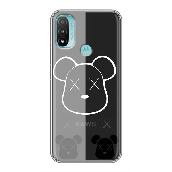 Чохли для Motorola MOTO E20 - Bearbrick Louis Vuitton (PREMIUMPrint) – БеарБрік очі