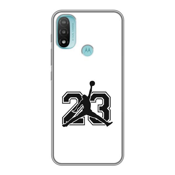 Чохли для Motorola MOTO E20 - з картинкою JORDAN (AlphaPrint) – Jordan 23