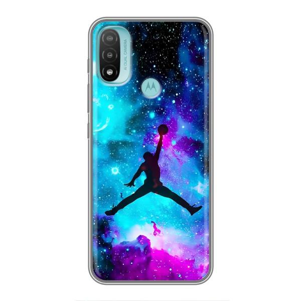 Чохли для Motorola MOTO E20 - з картинкою JORDAN (AlphaPrint) – Яскравий Джордан
